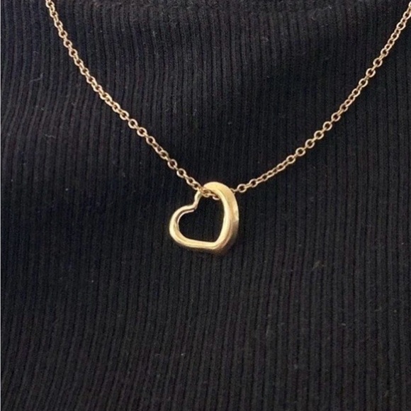 Jewelry - 14K Yellow Gold Classic Polished Fine Jewelry Heart Shaped Pendant